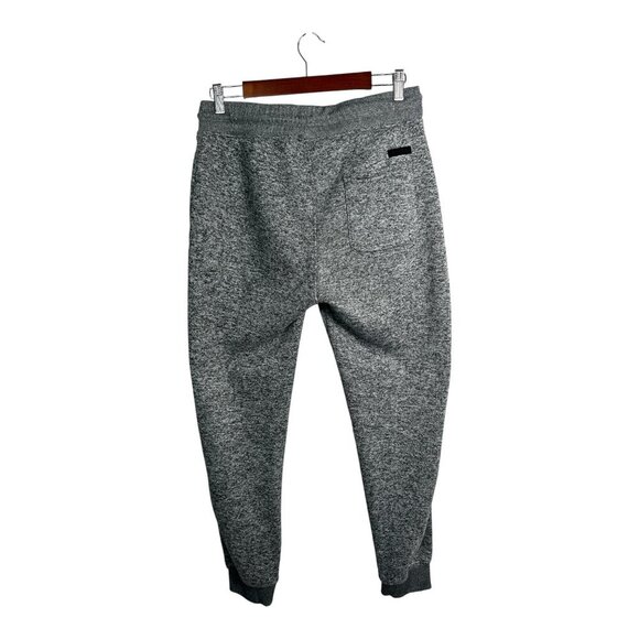 WT02 Jogger Mens Size S/M~30x28 Gray Sweatpants Elastic Waist Athletic Tapered - Picture 3 of 7